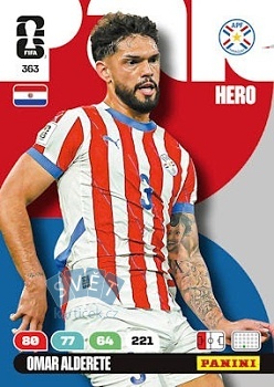 Omar Alderete Paraguay Panini FIFA World Cup 2026 Adrenalyn XL #363